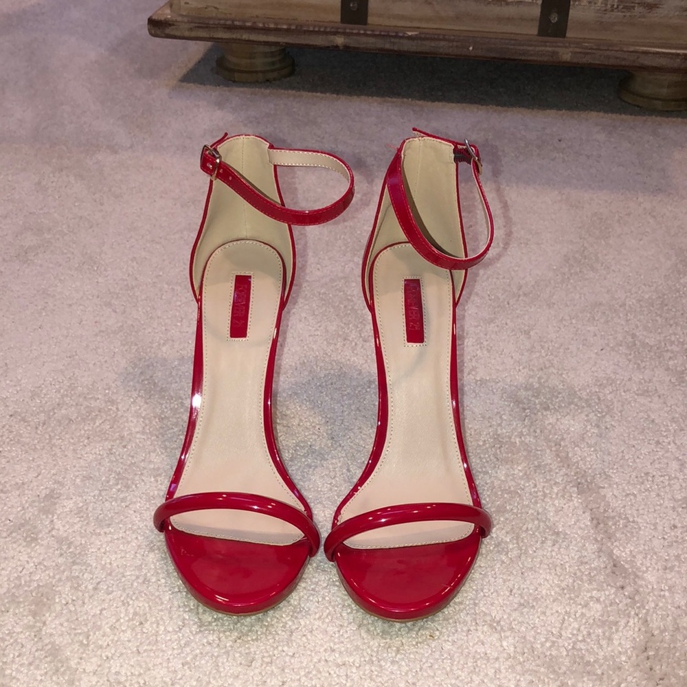 Patent Leather Red Heels (new)